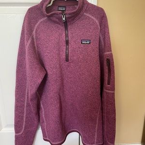 Patagonia 1/4 zip better sweater